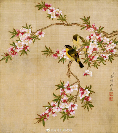 [cp]清 余穉 花鸟图十二开高清欣赏!