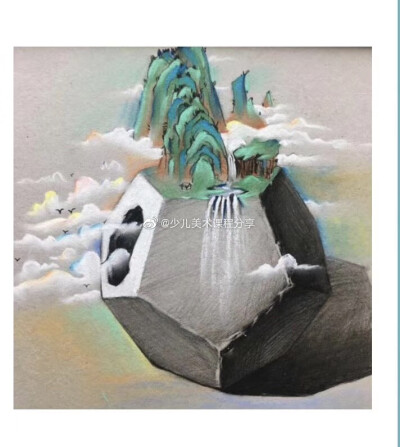 分享一组创意素描