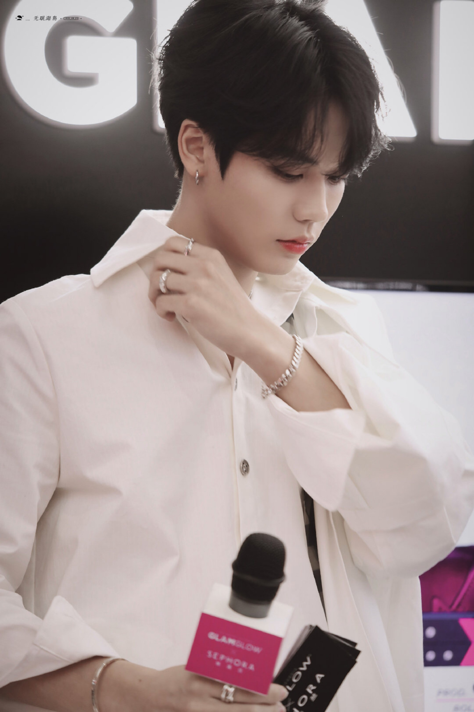 林彦俊格莱魅发光面膜代言人