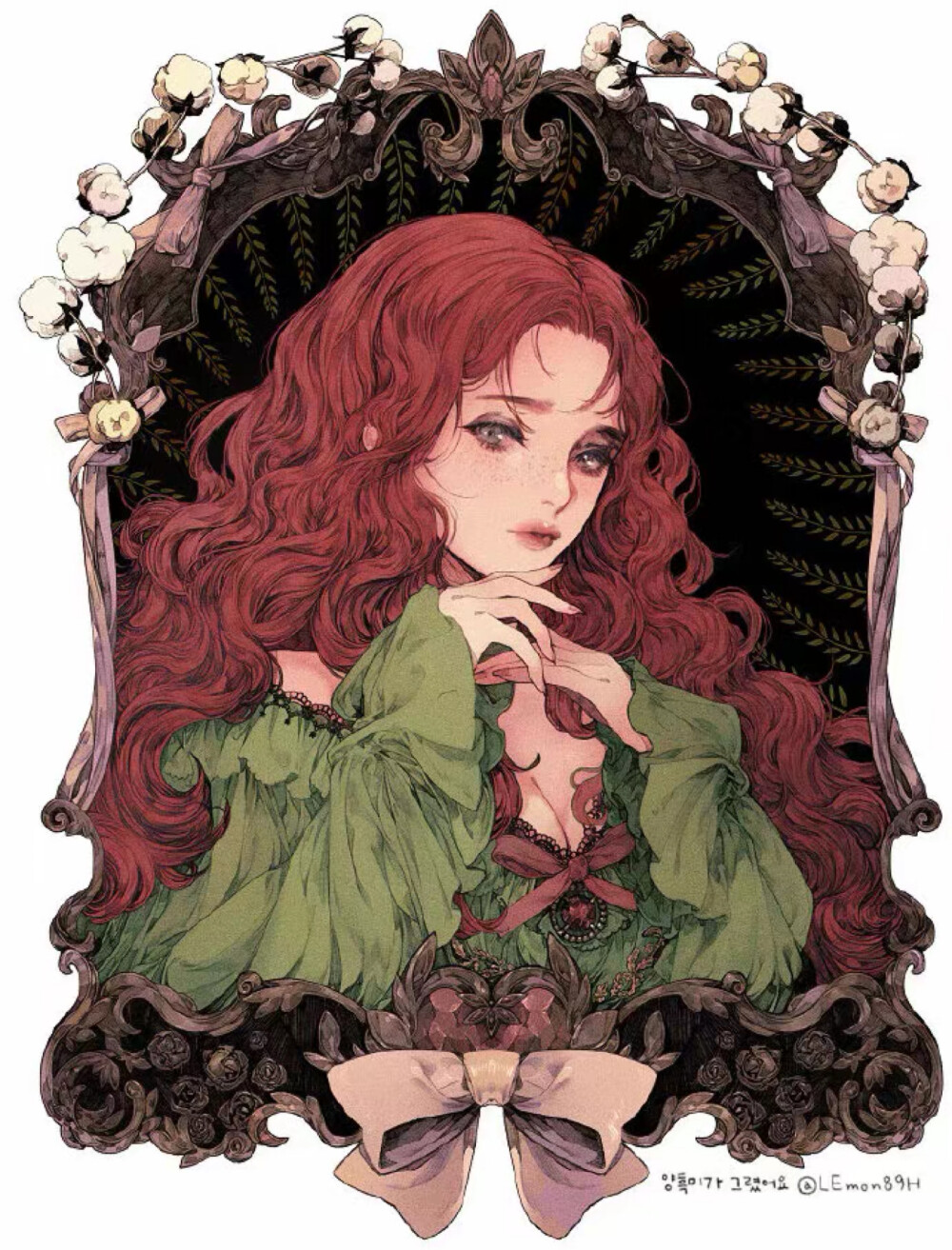 韩国插画师 一组插画设计 twi:lemon89h