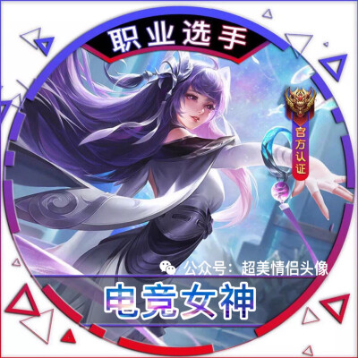 职业头像,王者西施瑶貂蝉曹操盘古