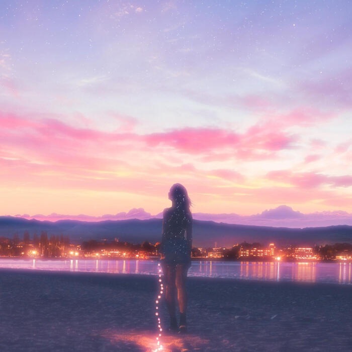 《这个封面也太仙女了,i了i了》分享heki的单曲《heart is in there》
