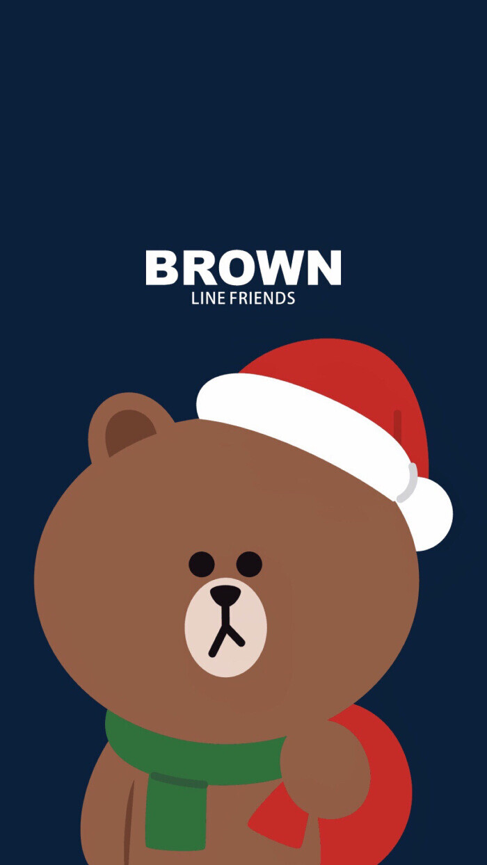 布朗熊壁纸圣诞图片