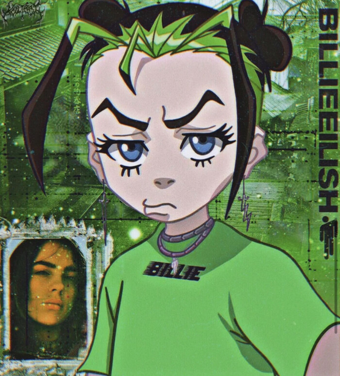 billieeilish动漫图片