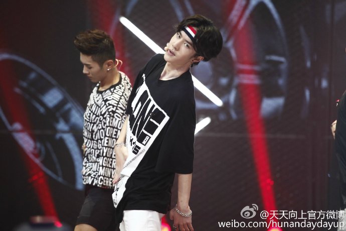 王一博天天向上:20150619期【特步专场】uniq 天天向上首秀