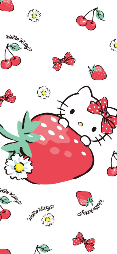 Kitty猫壁纸,凯蒂猫壁纸 全屏 kitty喵 - 堆糖,美图壁纸兴趣社区