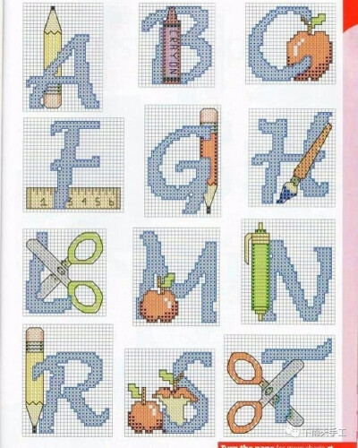 十字绣数字