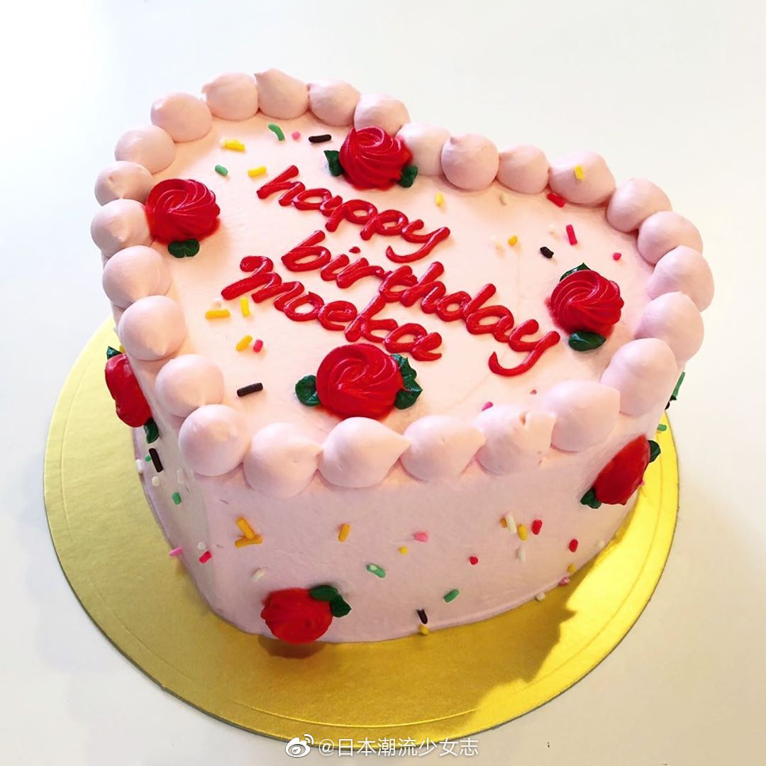 手作蛋糕 少女心生日蛋糕 日本手作蛋糕艺术家设计的生日蛋糕 梦幻