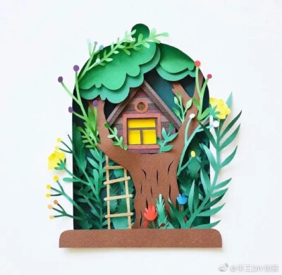 几张便宜的卡纸,竟能做出n多剪纸,刻纸作品