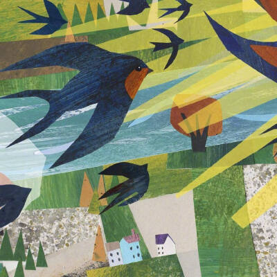 来自艺术家 clover robin 的拼贴画作