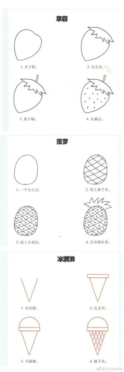 超全的儿童简笔画教程 马住教小朋友