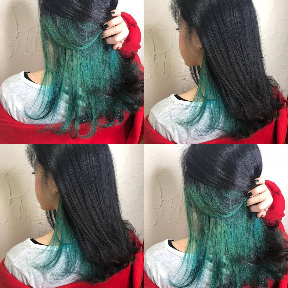 日本街头流行发色 / 内层挑染 新的一年想搞头发的姐妹,可以参考,内层