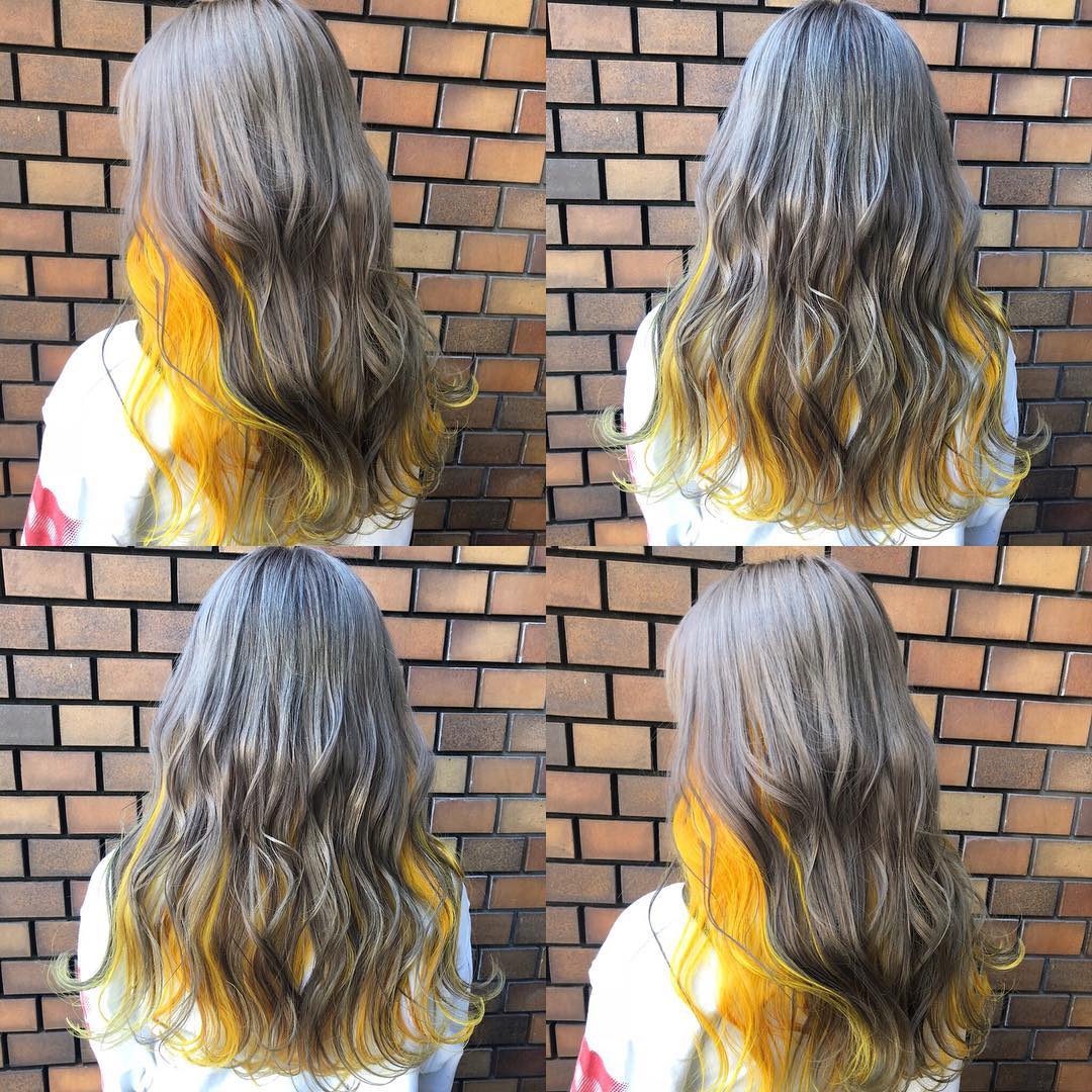 日本街头流行发色 / 内层挑染 新的一年想搞头发的姐妹,可以参考,内层
