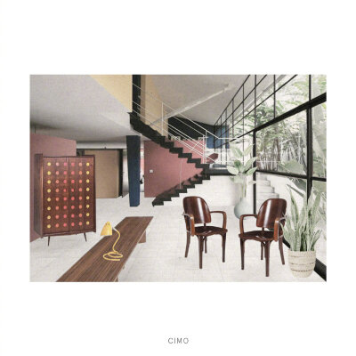 室内设计|拼贴 渲染的艺术表达