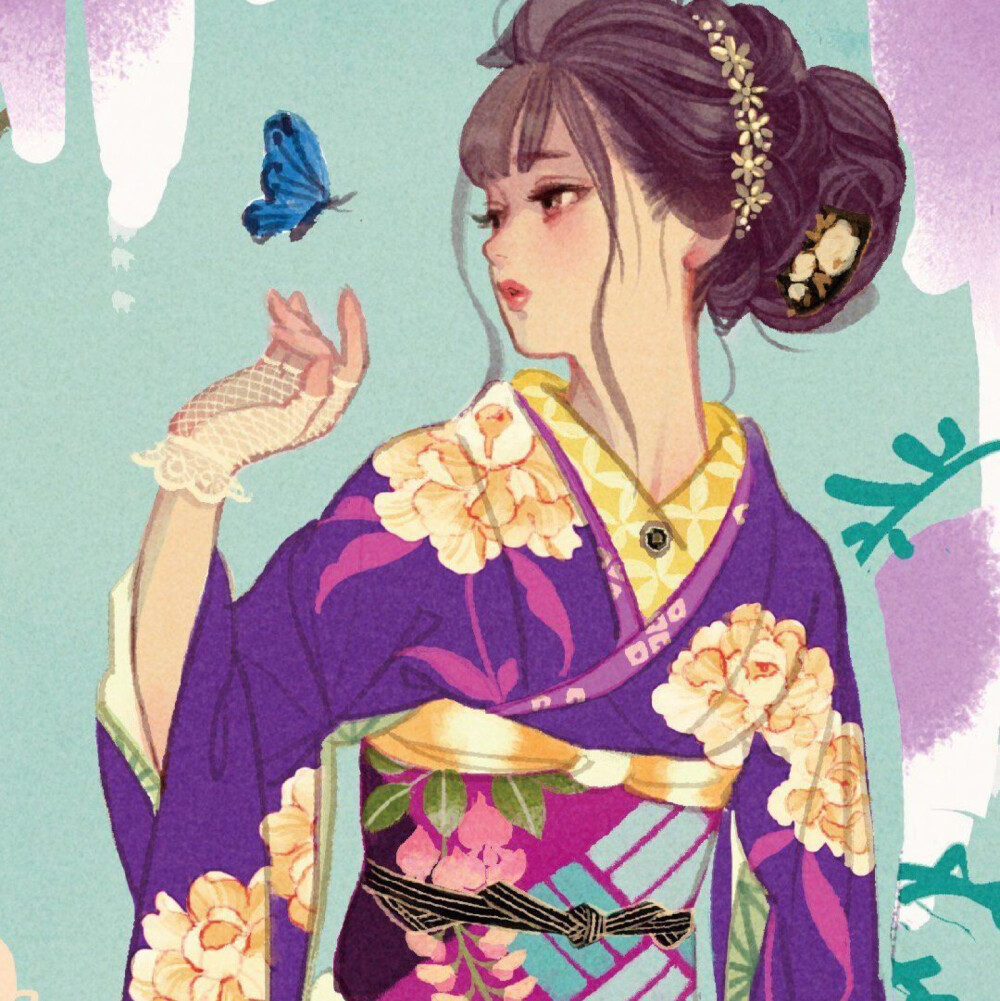 日式和服少女