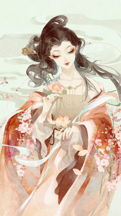 古风插画人像壁纸欣赏