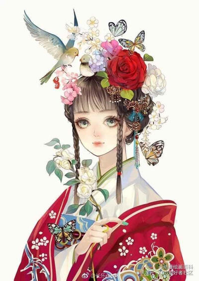 女孩的古风 - 堆糖,美图壁纸兴趣社区