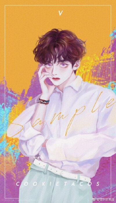 金泰亨卡通漫画