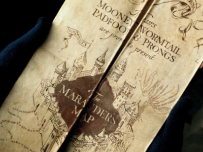 活点地图the marauders map 制作者 月亮脸 虫尾巴 大脚板 尖头叉子