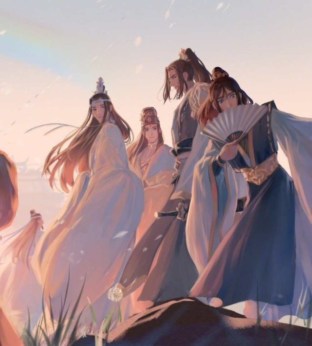 魔道祖师全家福高清图片