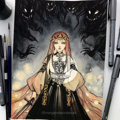插画师.margaretmoralesart