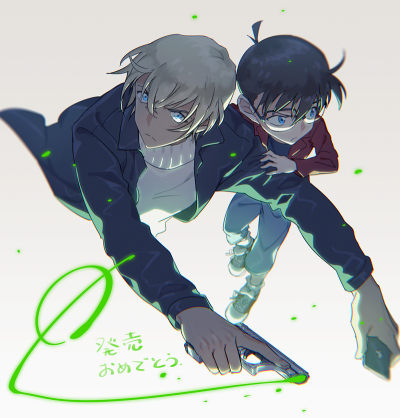 名侦探柯南零之执行人降谷零(安室透波本bourbon)江户川柯南(工藤新一