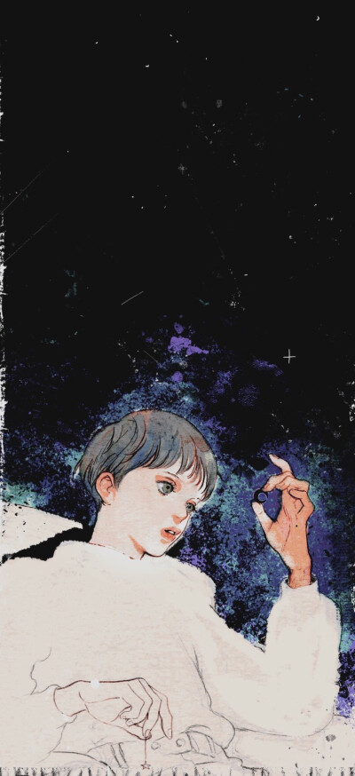 插画壁纸韩国画师:noma