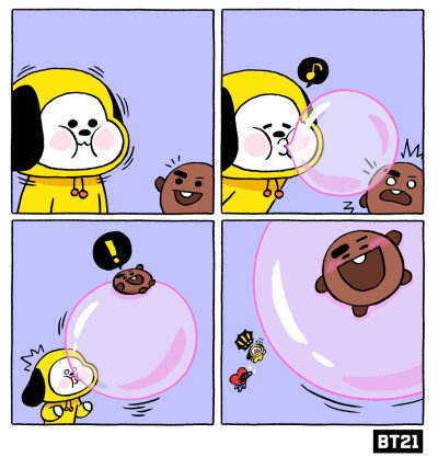 防弹少年团bt21头像