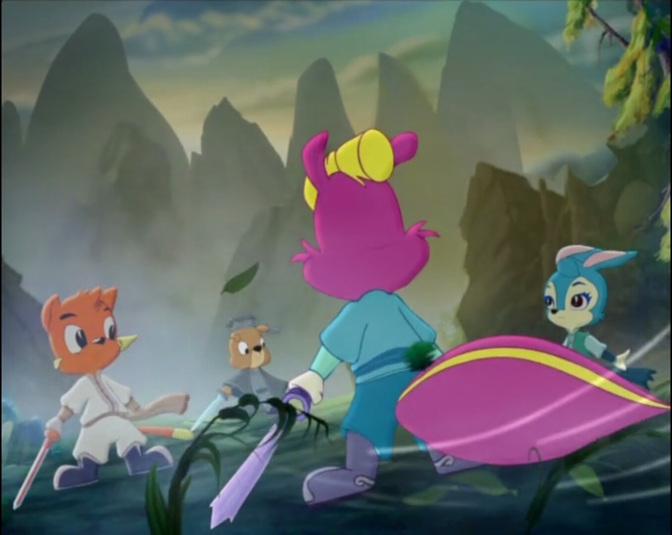 【虹猫蓝兔七侠传】虹猫 & 蓝兔 & 莎丽 & 逗逗