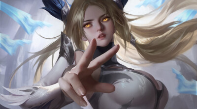 国人画师 weifeng liu 作品欣赏24p 同人插画 lol
