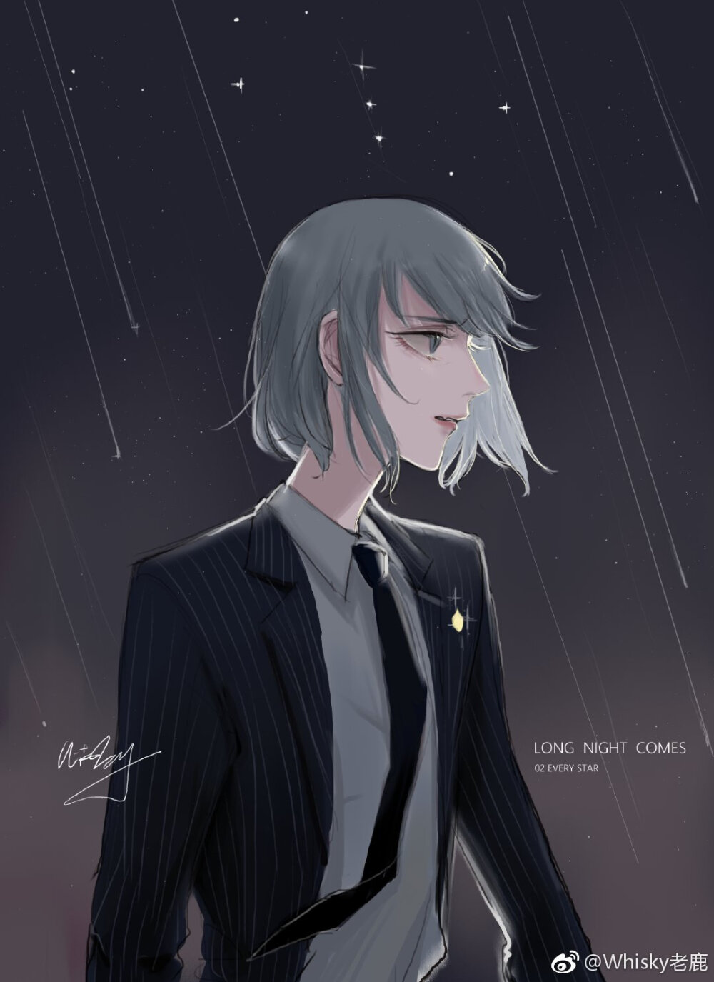 《long night comes》 长夜将至微博:whisky老鹿图源水印