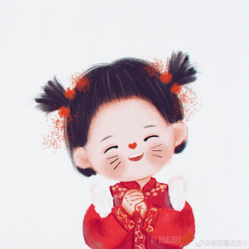 新年头像,作者:甜甜圈超甜6