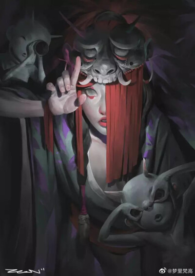 地狱小鬼 | 插画师 zeenchin