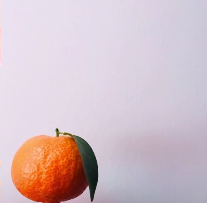 橘子图文朋友圈背景图图片
