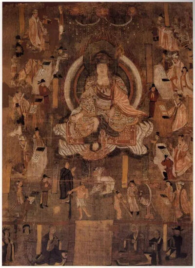 《地藏十王图》,现藏于北京恭王府