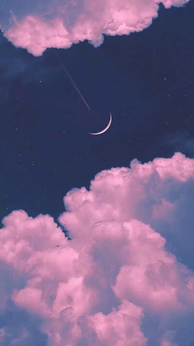 粉色仙气背景图.