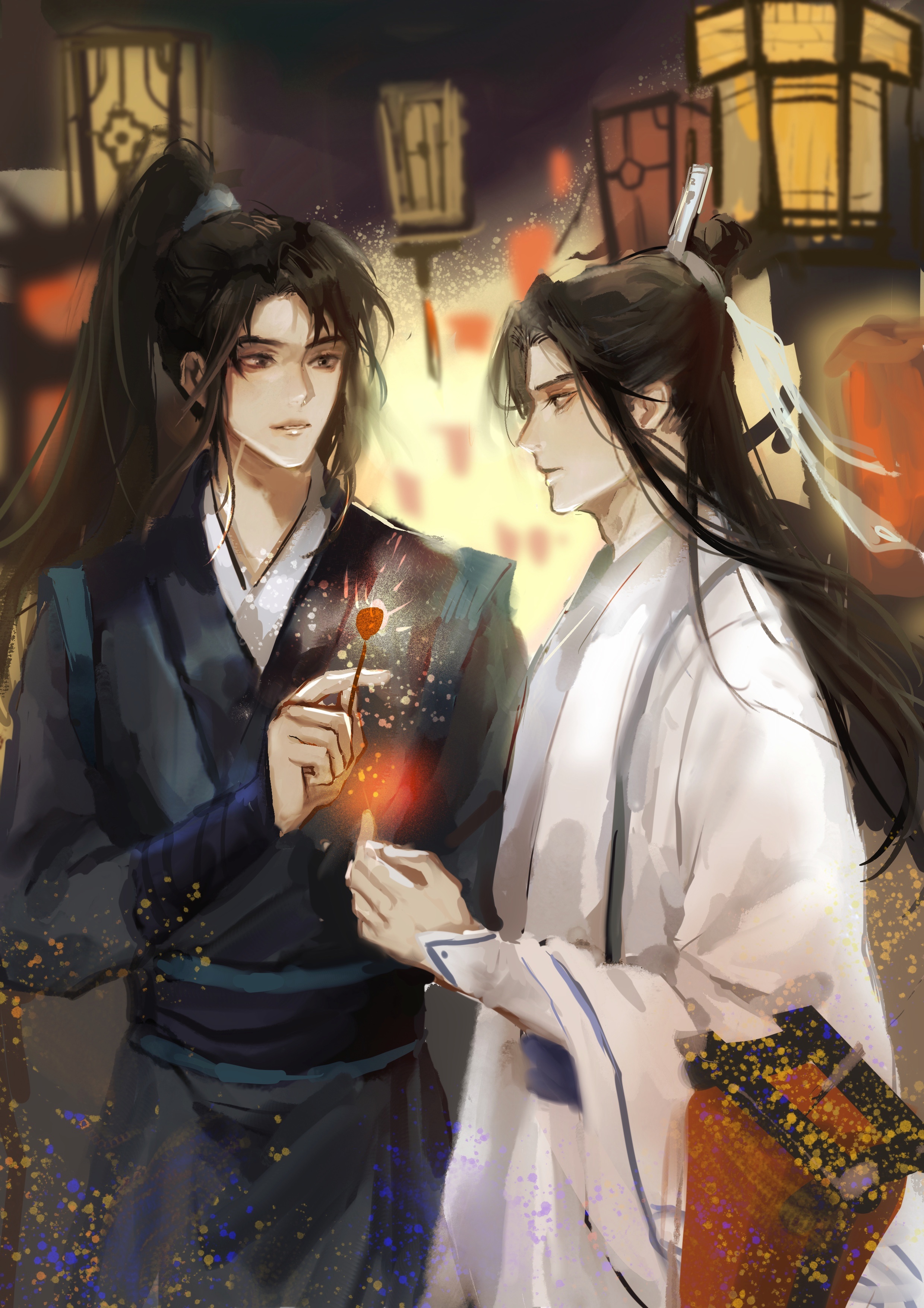 白猫师尊和二哈漫画图片