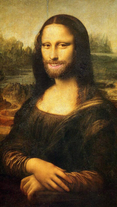 圆蒙娜丽莎