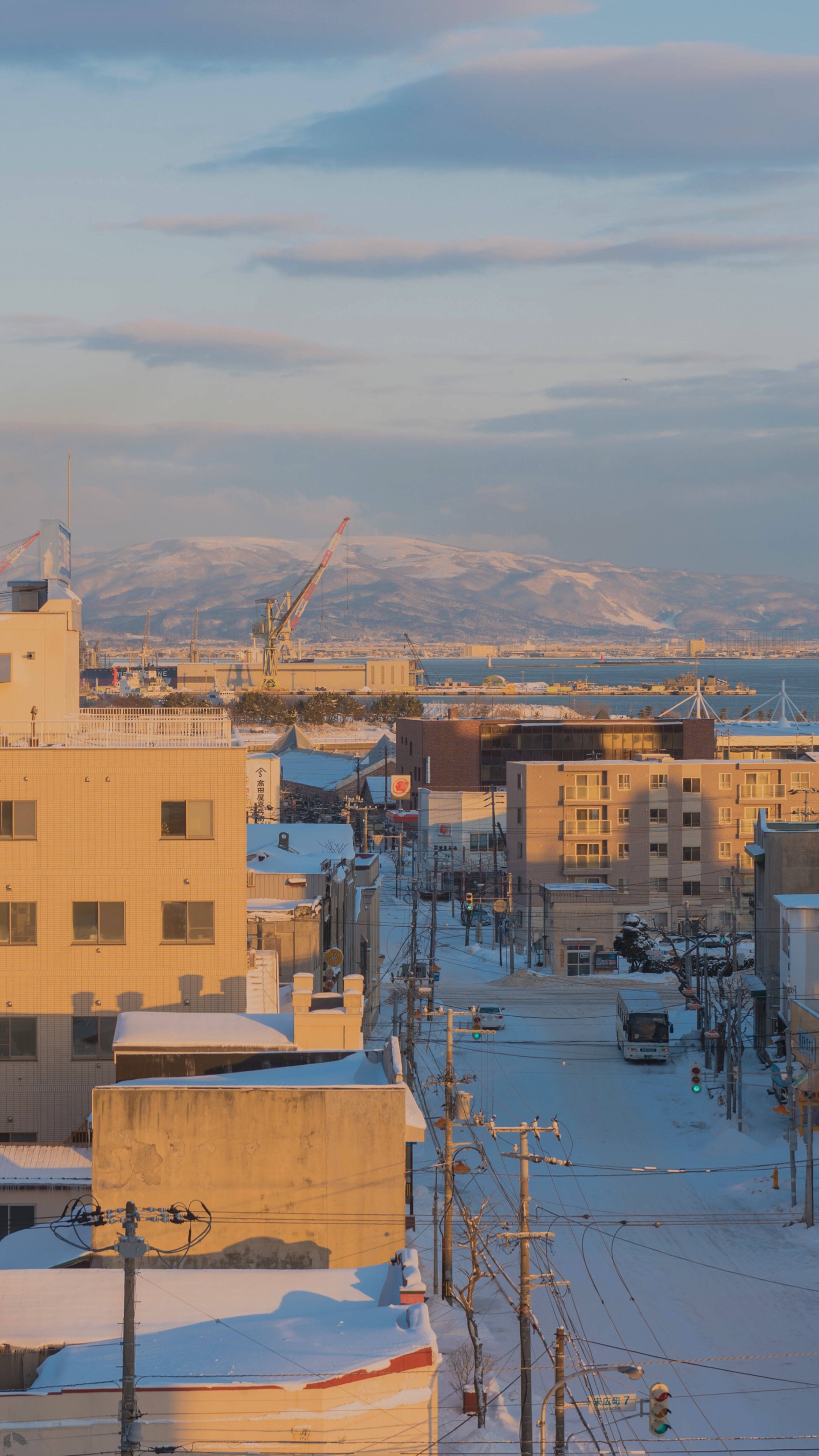冬日的北海道摄影师:渲染一个嘉 