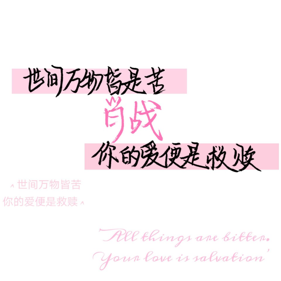 肖战手写