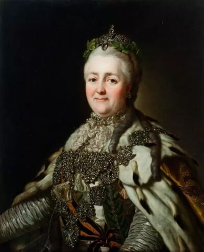 叶卡捷琳娜二世的画像图片