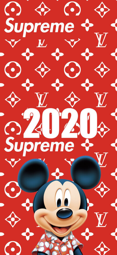 2020米奇联名壁纸