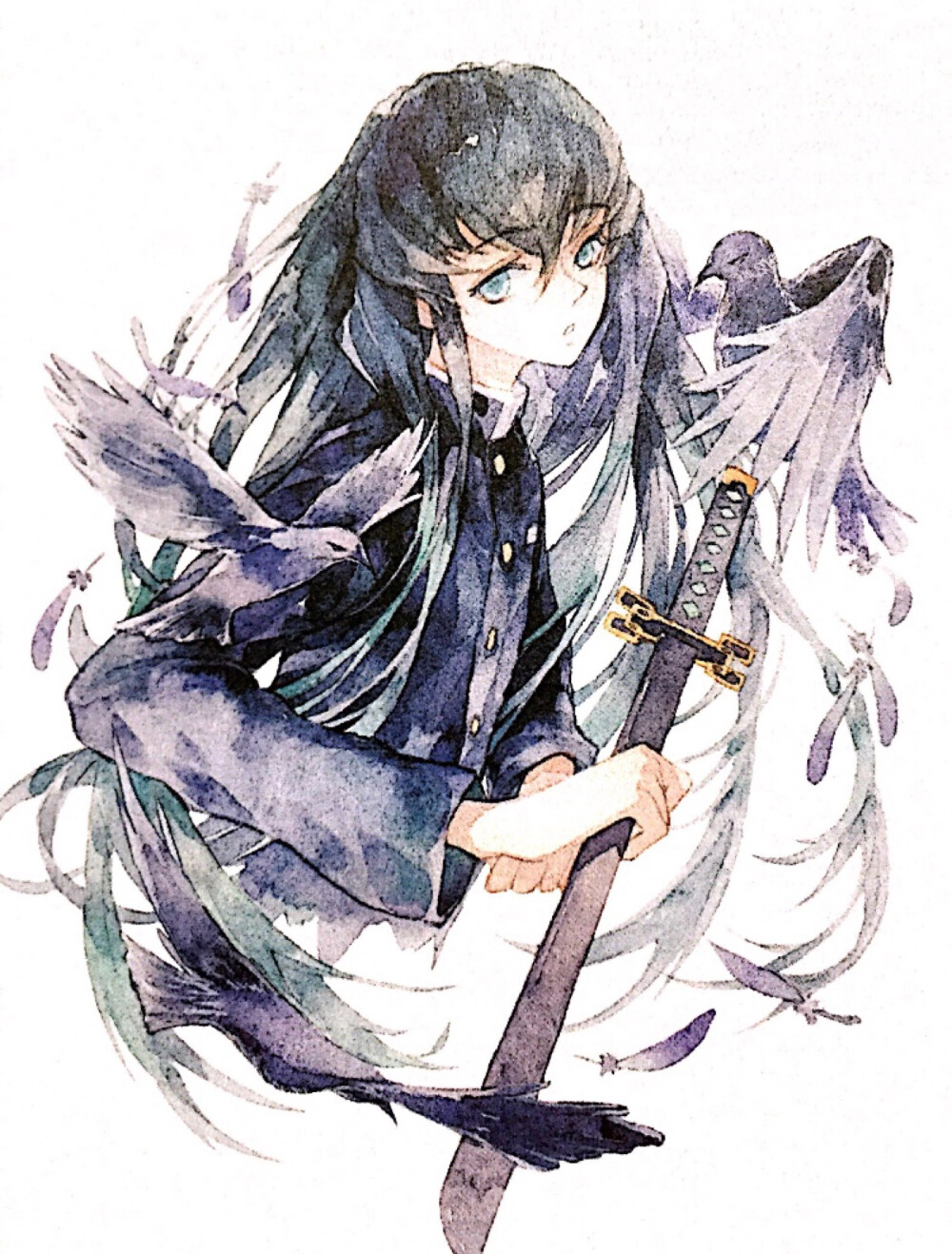 鬼灭之刃-杜门炭治郎 我妻善逸 伊之助 弥豆子 时透无一郎 蝴蝶忍