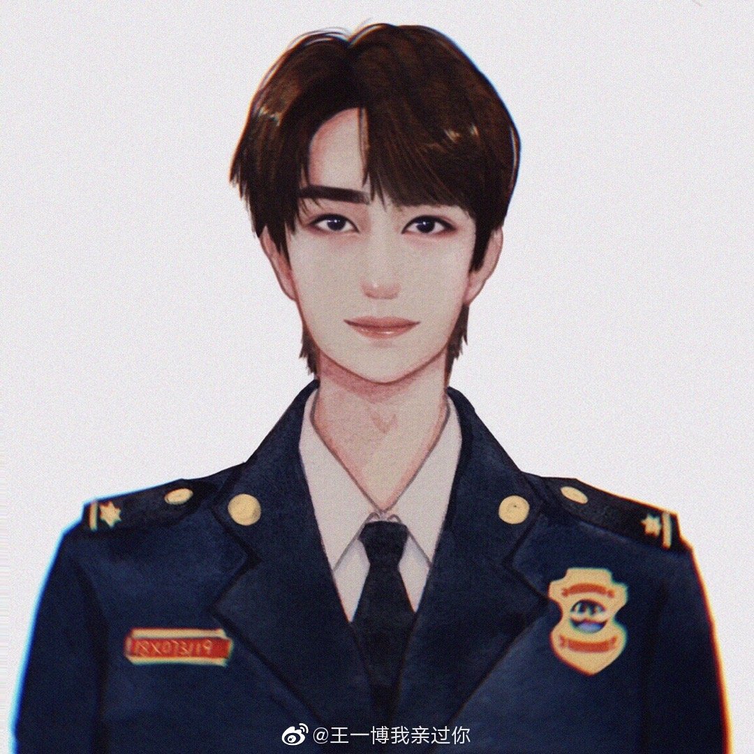 王一博壁纸王一博手绘漫画