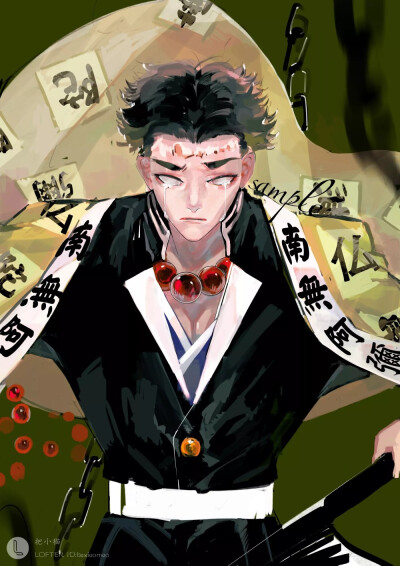 p站画手:把小猫岩柱 悲鸣屿行冥
