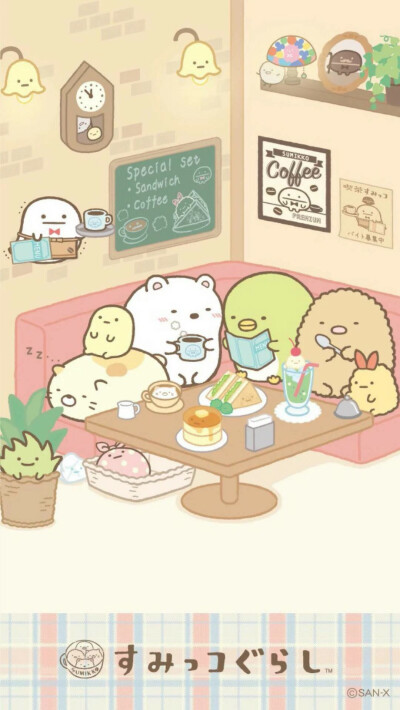 角落生物便当图