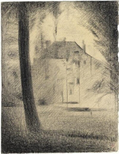 乔治·修拉(georges seurat,1859-1891)素描