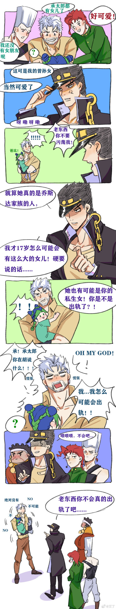 吹爆jojo全员!awsl