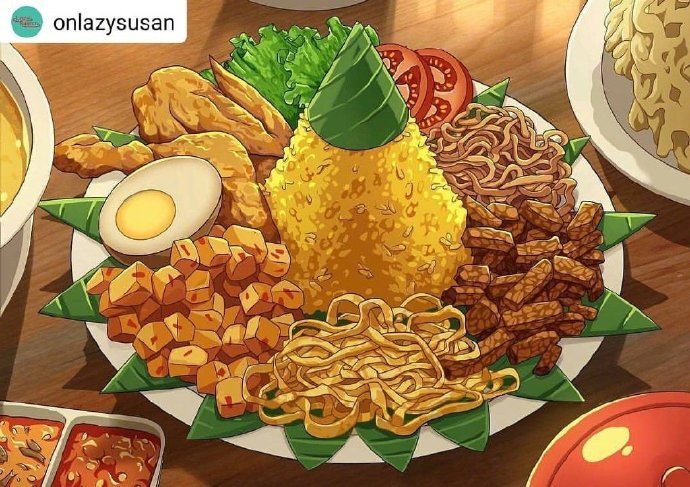 动漫里的美食