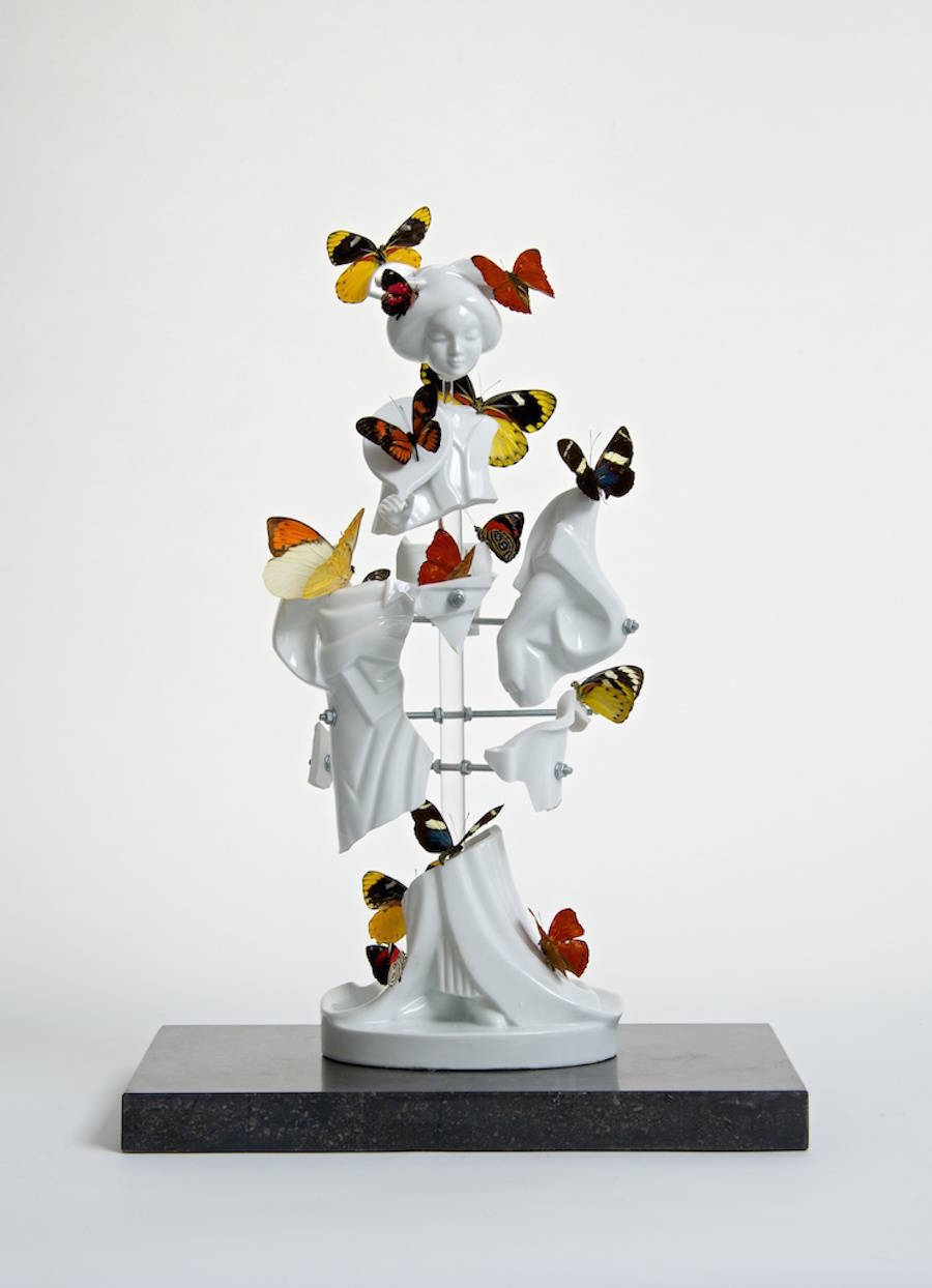 【即使碎了也依然是艺术品】陶瓷修复工匠变身装置艺术家,bouke de